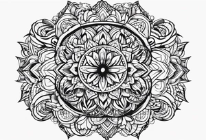 small tattoo symbolizing growth for a man tattoo idea