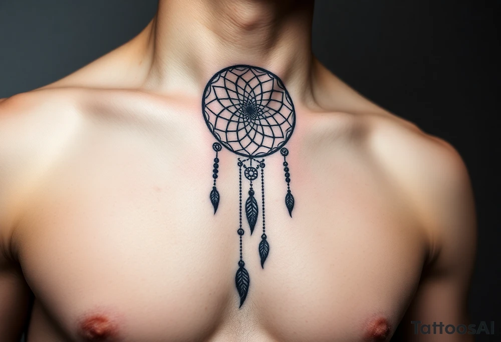 dreamcatcher tattoo idea