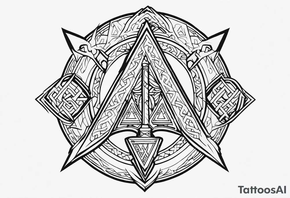 Valhalla sword
dragon axe Valknut helm of awe tattoo idea Valhalla sword
dragon axe Valknut helm of awe tattoo idea