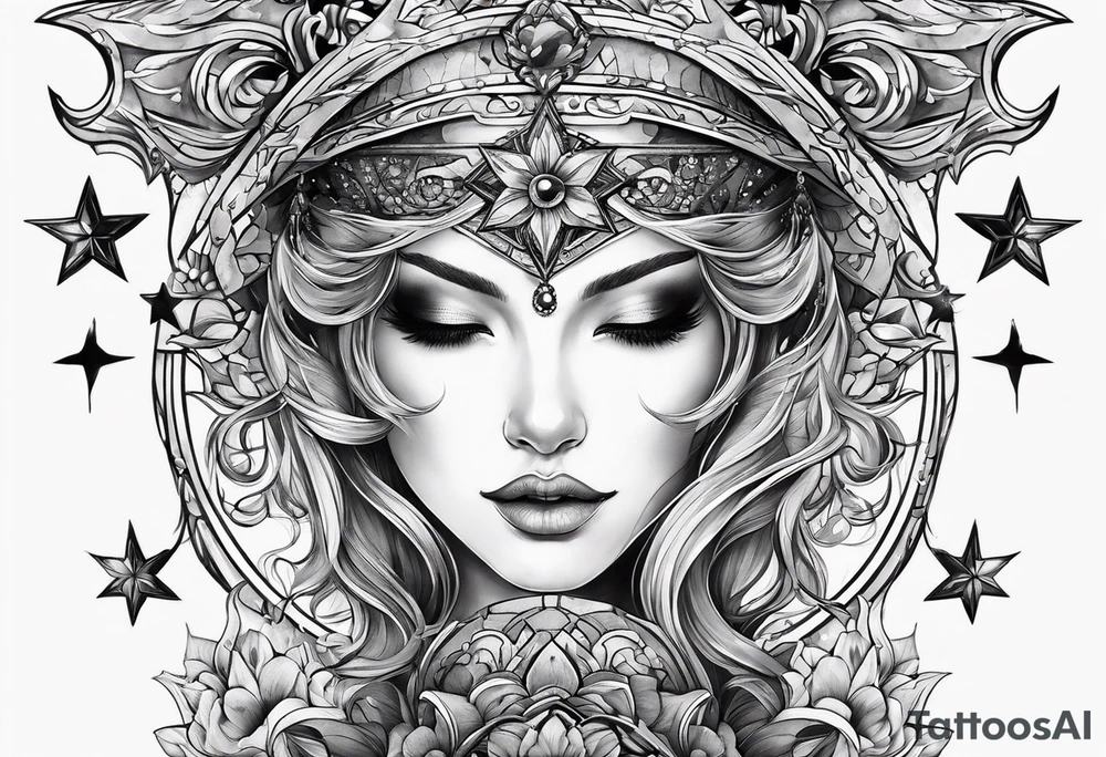 Stars tattoo idea