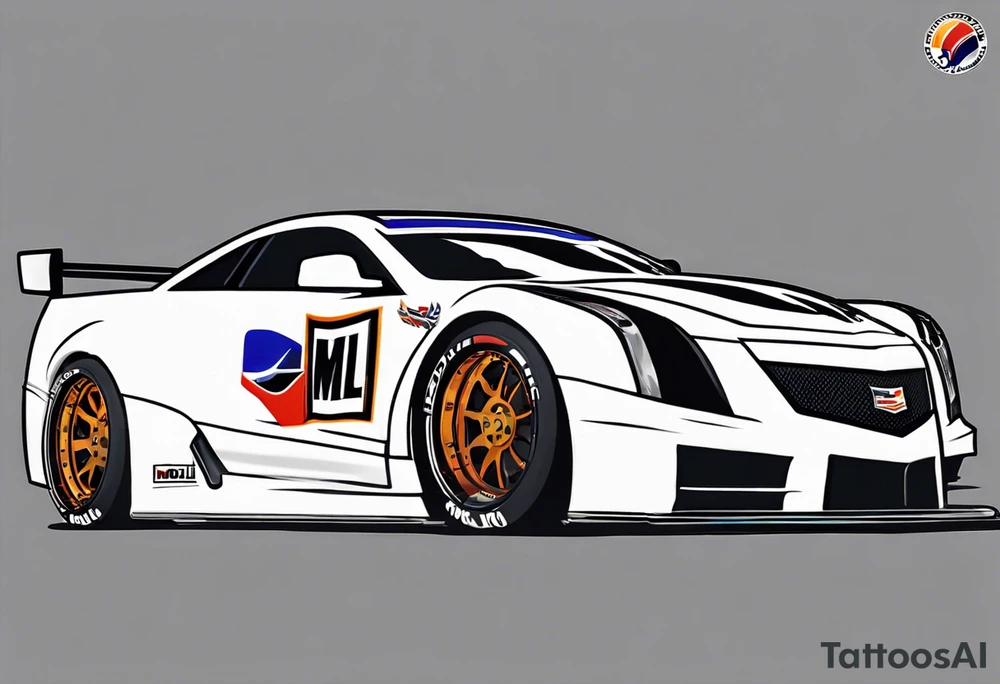 I’d like to have a half sleeve. Something race car related with a speedometer, modern race car(Cadillac Blackwing if possible), racing flag, turbo and maybe even a track. Not all of this is required but throwing out ideas. I would like Mobil 1 and the Blackwing logo to be included in design. I’ve tried to attach as many photos for ideas as possible. Open to your imagination as well. tattoo idea