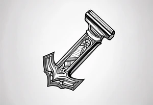 razor tattoo idea