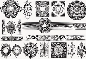 portal door frame tattoo idea