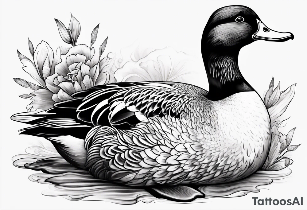 Muscovy Duck tattoo idea