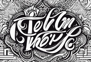 I’m already there tattoo idea