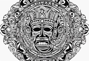 A puerto rican taino tribal tattoo tattoo idea