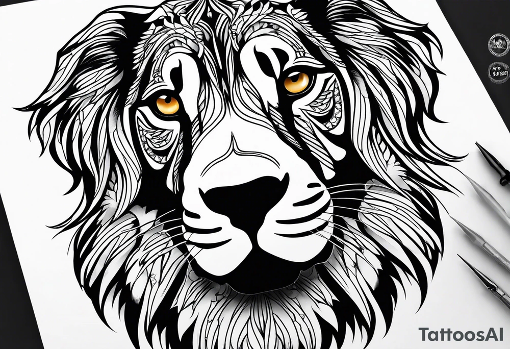 Landseer tattoo idea