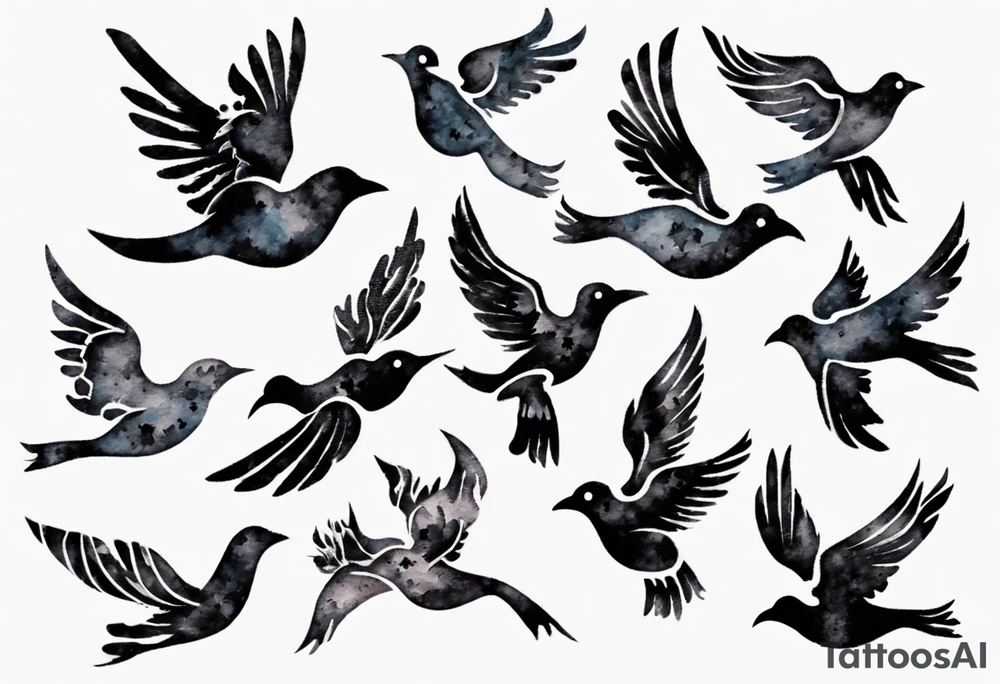 jigsaw puzzle piece with birds flying from it tattoo idea jigsaw puzzle piece with birds flying from it tattoo idea