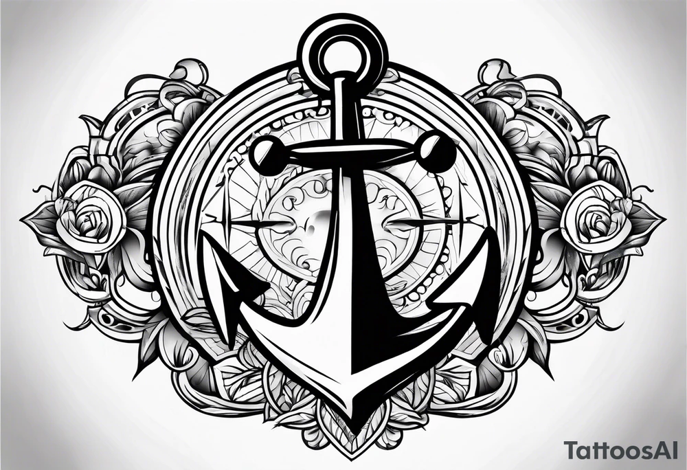 Anchor tattoo idea