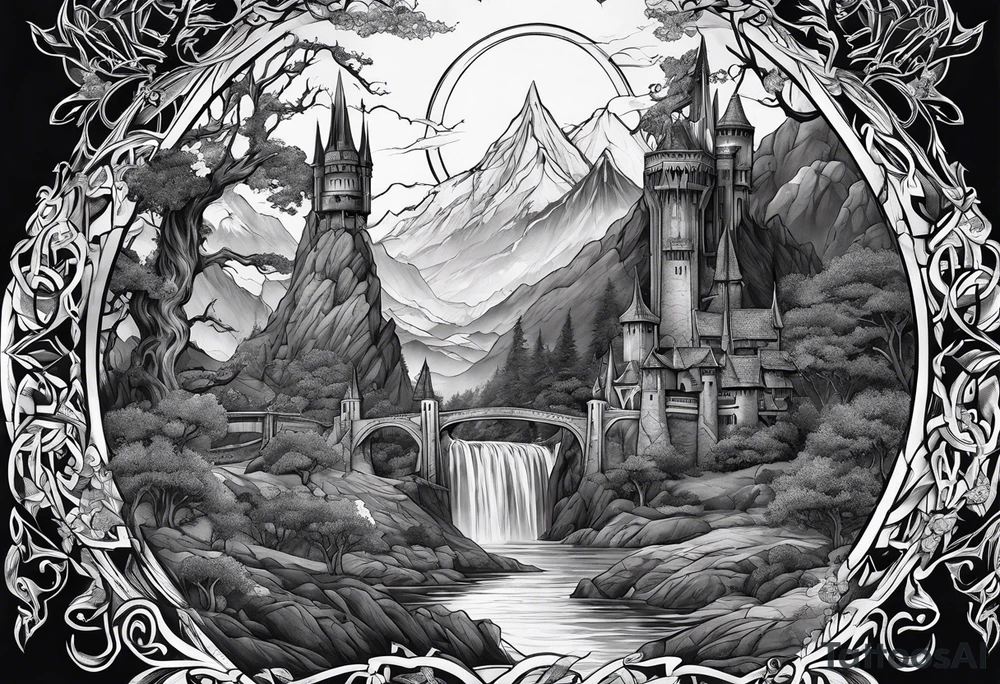 Lord of the rings tattoo idea