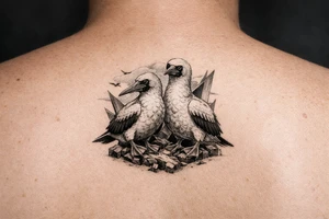 Boobies tattoo idea