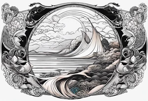 From the books dune, something representing Usul tattoo idea