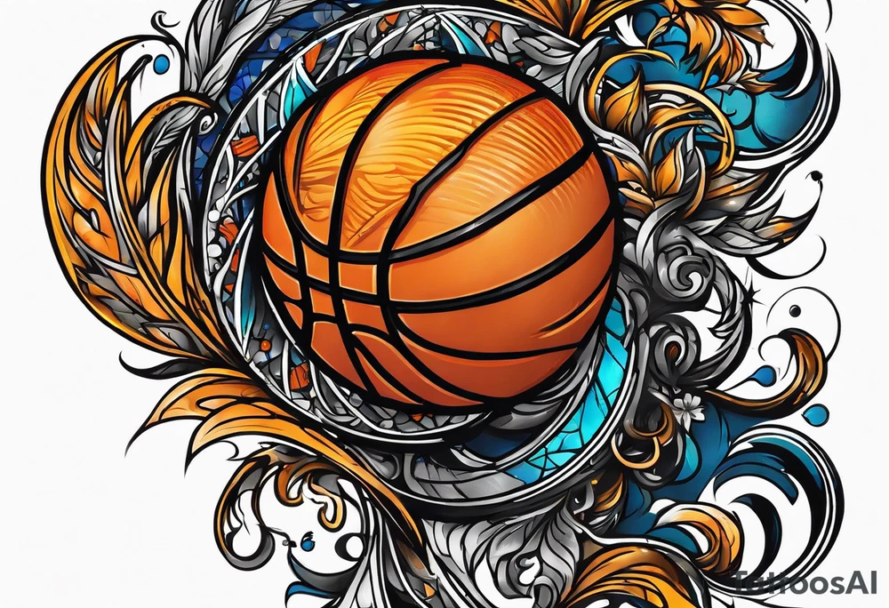 basketball virgo 2005 detroit tattoo idea