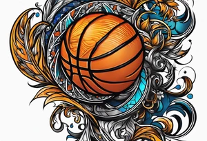 basketball virgo 2005 detroit tattoo idea