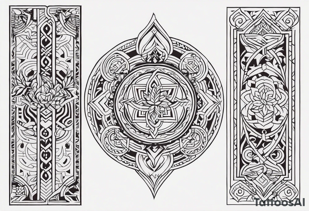 slavic patterns tattoo idea