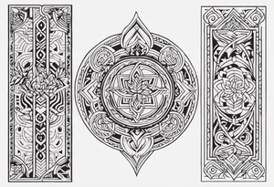 slavic patterns tattoo idea
