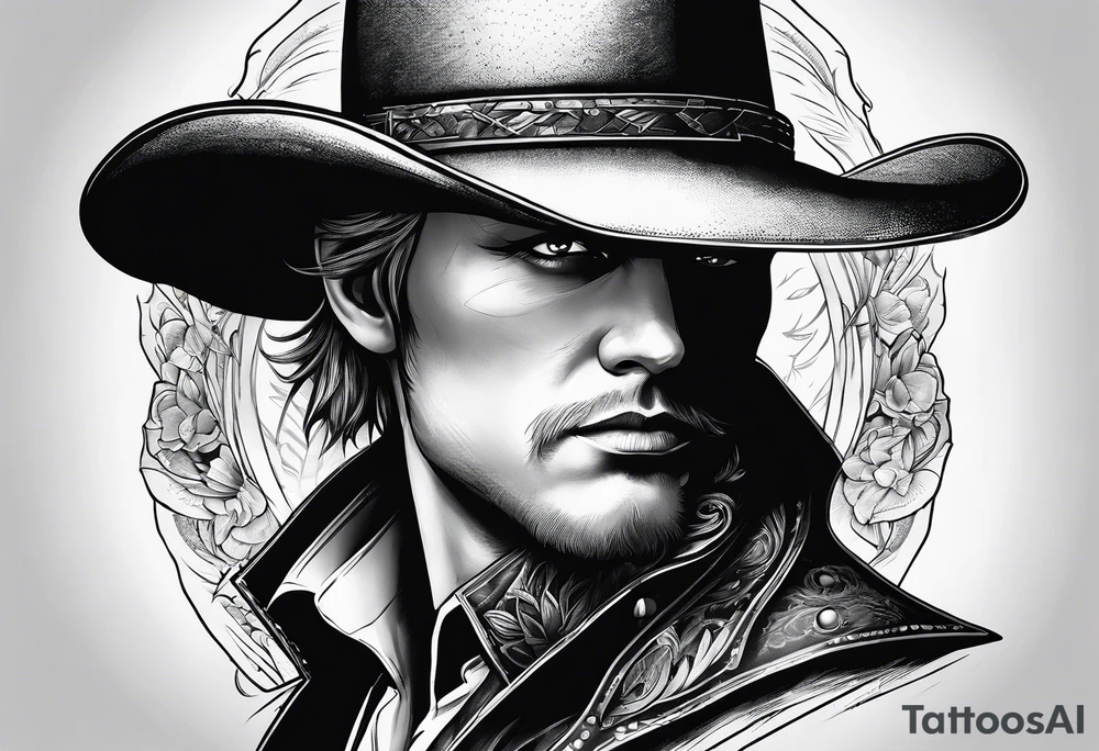 Gunslinger tattoo idea