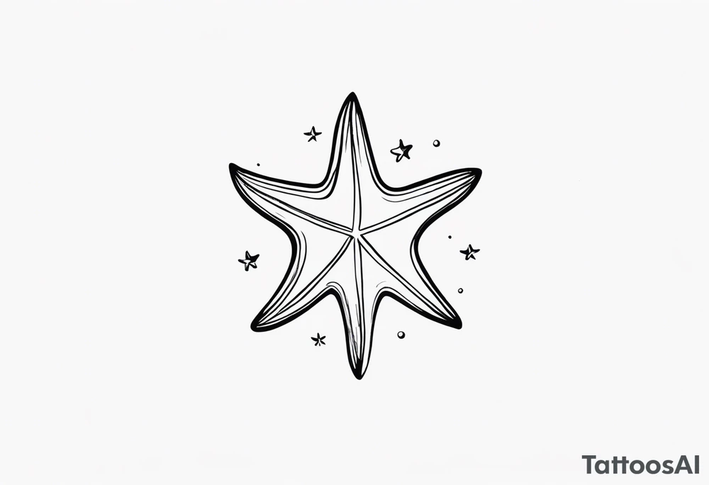 Dainty Shell/starfish wrist tattoo tattoo idea
