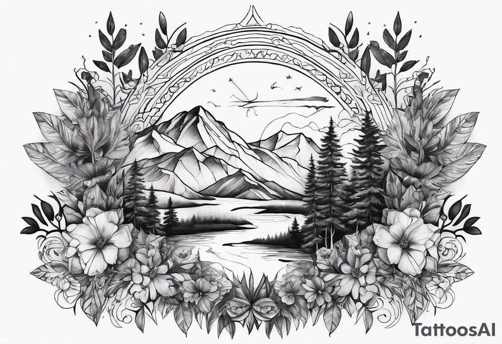 Nature tattoo idea