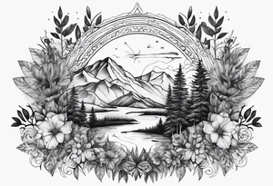 Nature tattoo idea