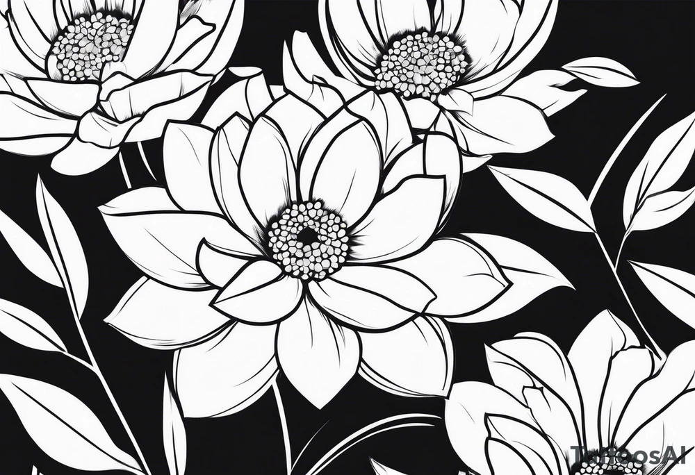 flores tattoo idea