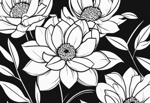 flores tattoo idea