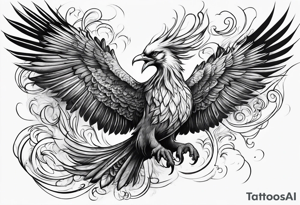 Pheonix tattoo idea