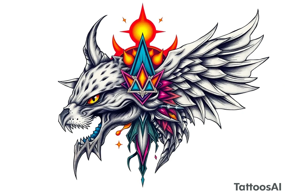 Mystical tattoo idea