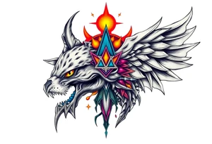 Mystical tattoo idea