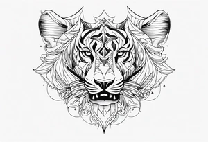 mały wąż z wystającym językiem tattoo idea