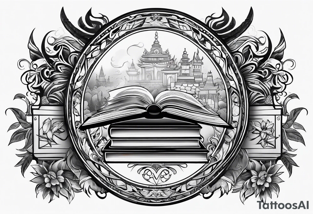 Books tattoo idea