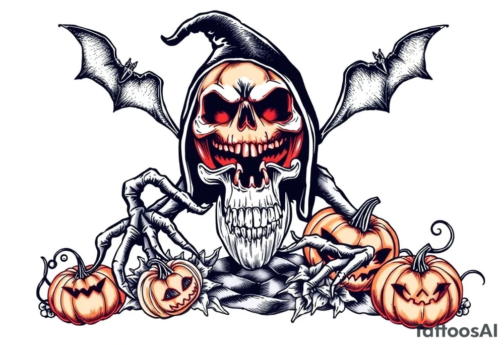 Halloween tattoo idea