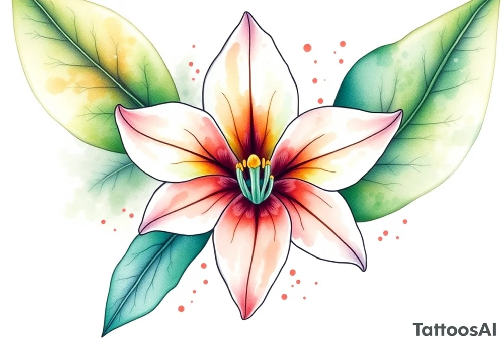 Lilly of the vally tattoo idea