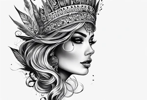 burning ground tattoo idea