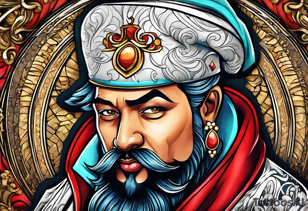 Pimp coat tattoo idea
