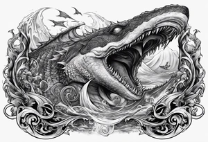 Leviathan from final fantasy tattoo idea