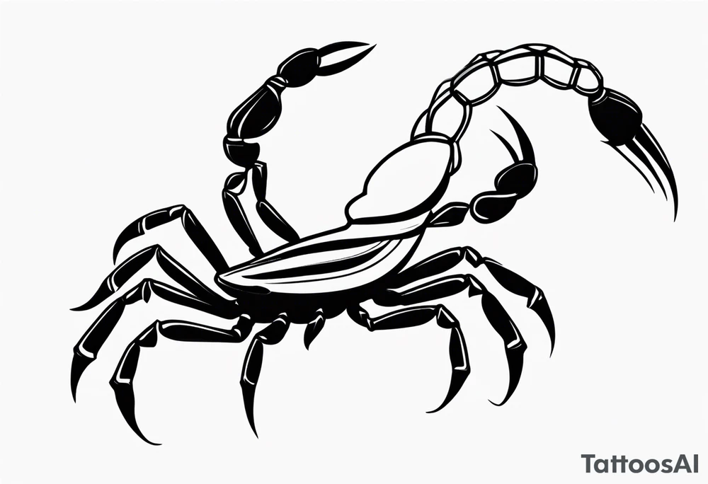 scorpion tattoo idea