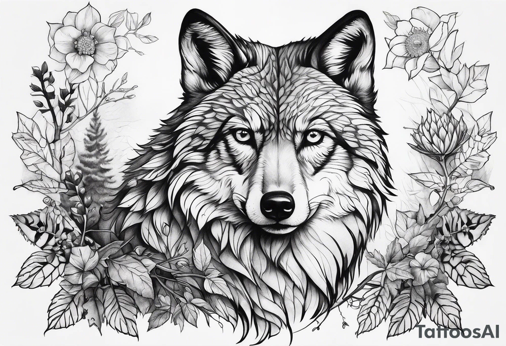 Woodland tattoo idea