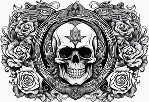 the name rocker tattoo idea