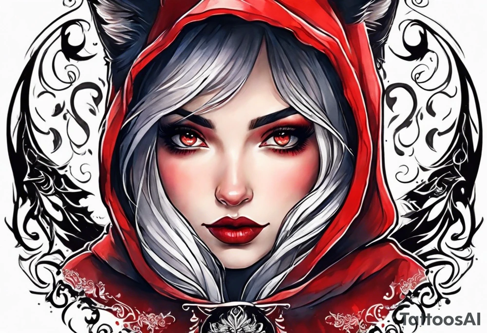little red riding hjood# tattoo idea