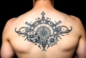 Casino theme tattoo idea