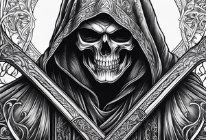 Grim Reaper tattoo idea