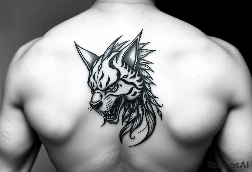 fenice realistica sul braccio tattoo idea