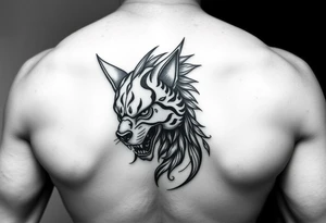 fenice realistica sul braccio tattoo idea