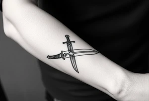 spartan as a sword tattoo idea