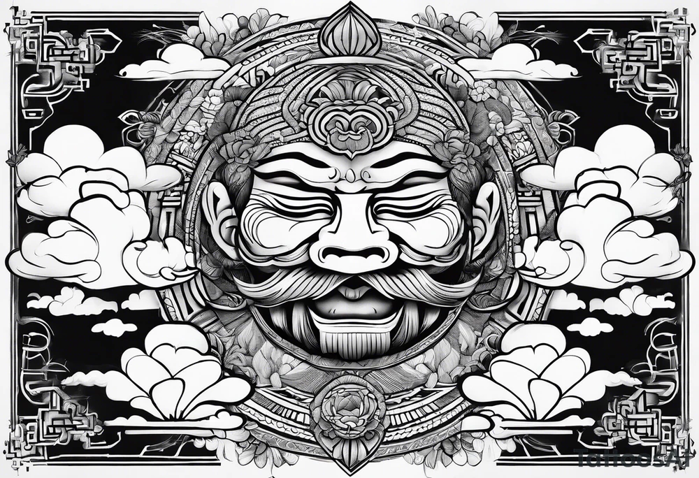 Japanesecloud, hands tattoo idea