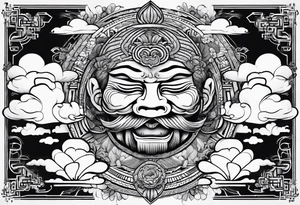 Japanesecloud, hands tattoo idea