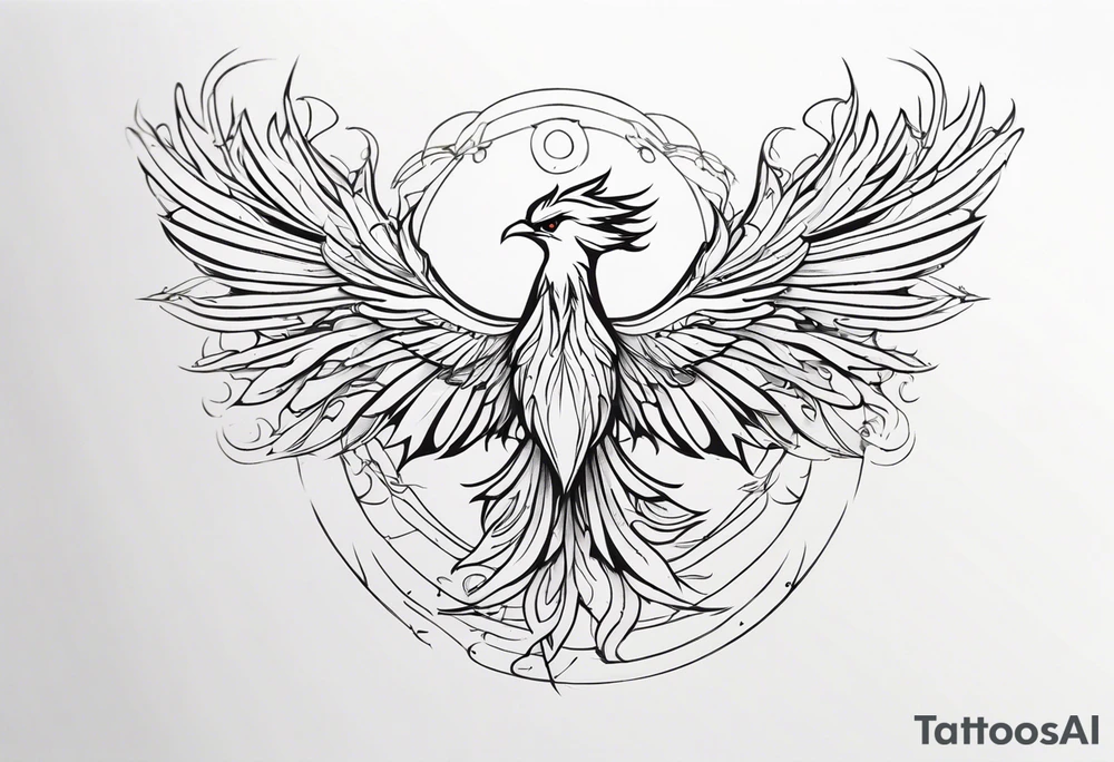 phoenix tattoo idea