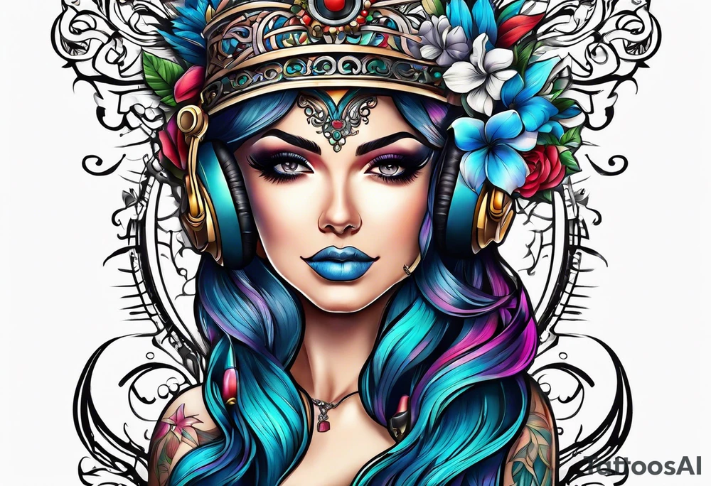 Music tattoo idea