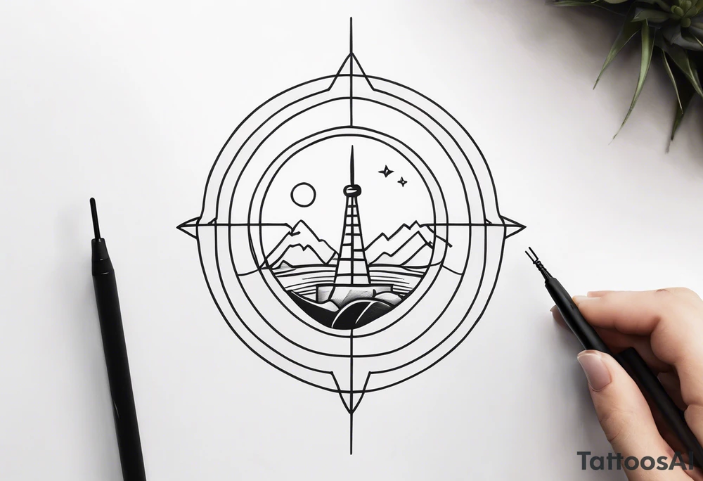 antenna tattoo idea
